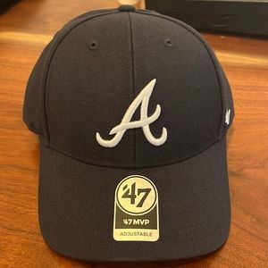 Atlanta Braves Hat. ‘47 brand. Adjustable Cap
